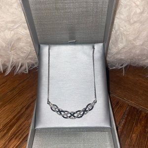 Zales Black Diamond Necklace